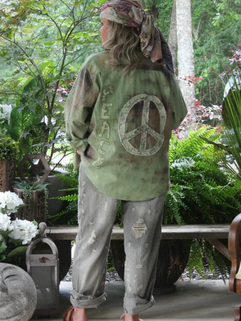 Wander In Peace Top by Jaded Gypsy  NEW